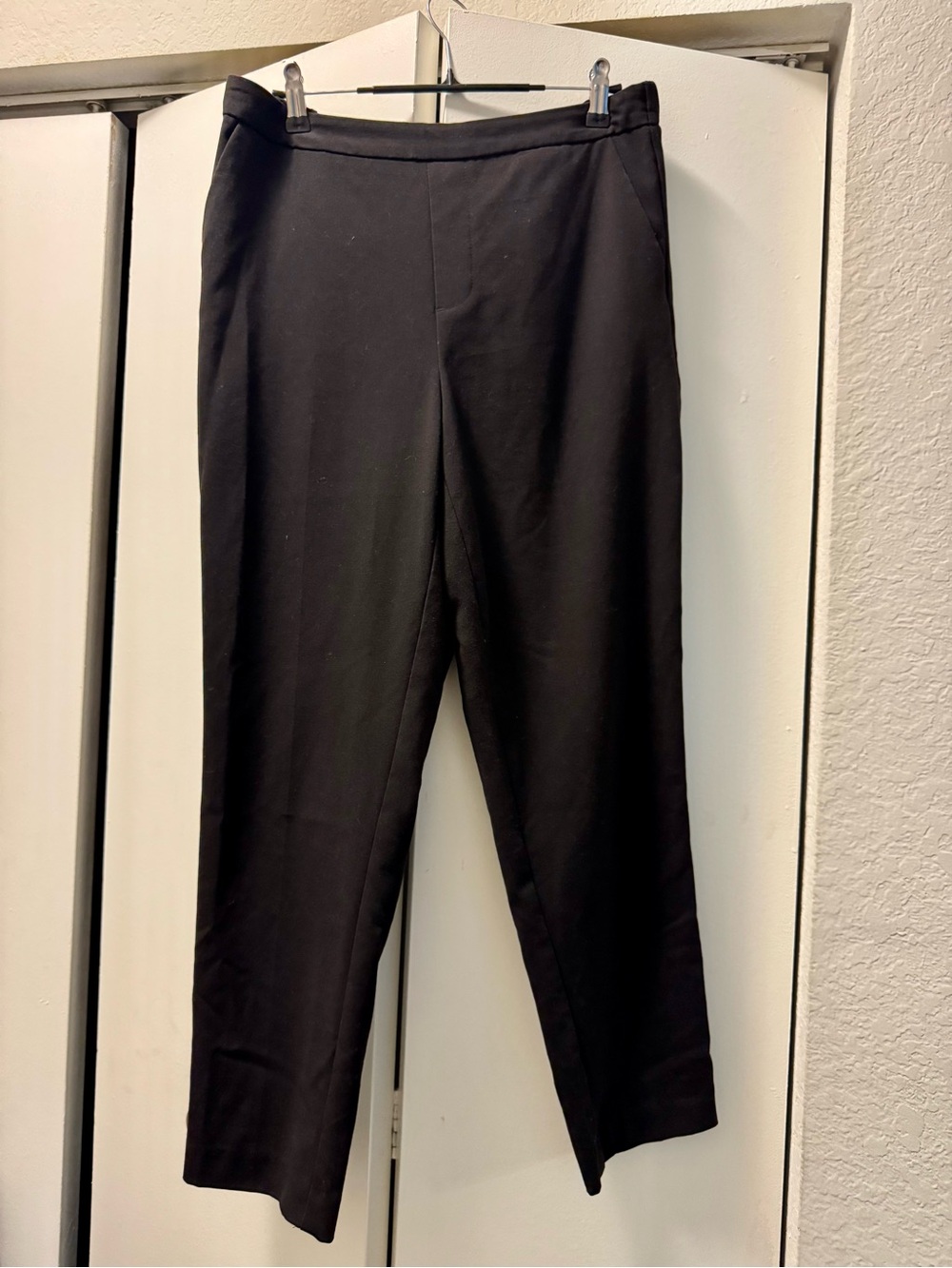 Women’s Black Ankle Dress Pants - Classic Straight Fit